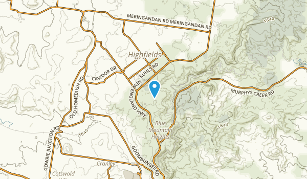 Highfields, Queensland Map