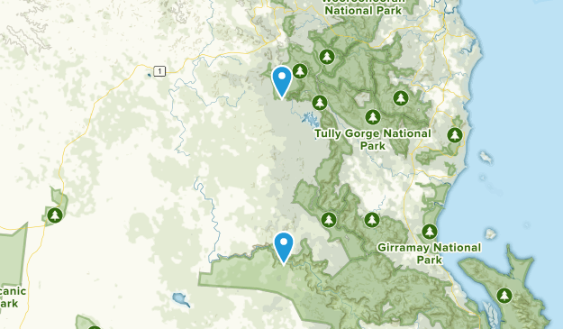 Innot Hot Springs, Queensland Map