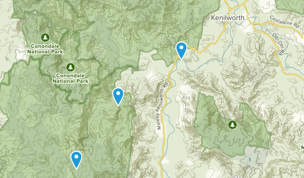 Kenilworth, Queensland Map