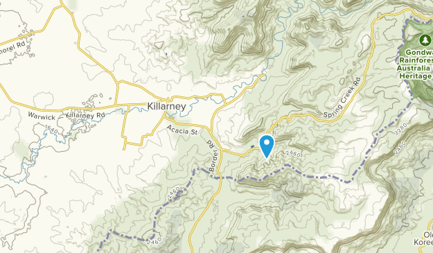 Killarney, Queensland Map