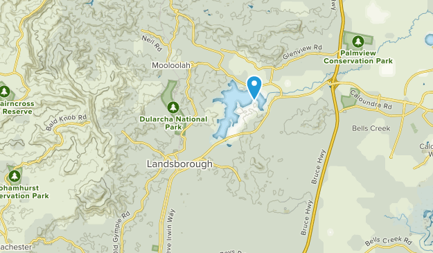 Landsborough, Queensland Map