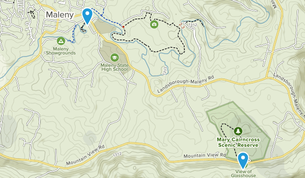 Maleny, Queensland Map