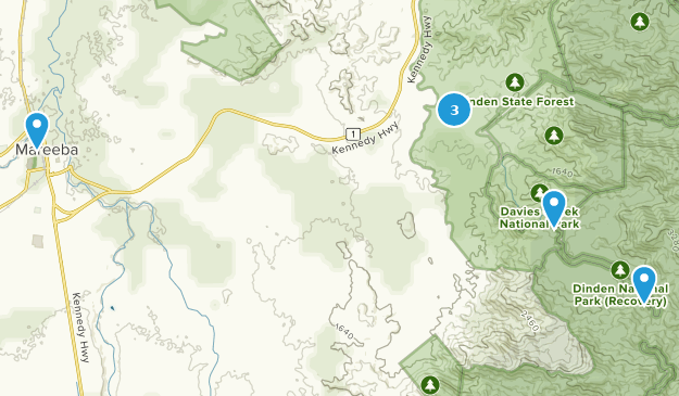 Mareeba, Queensland Map
