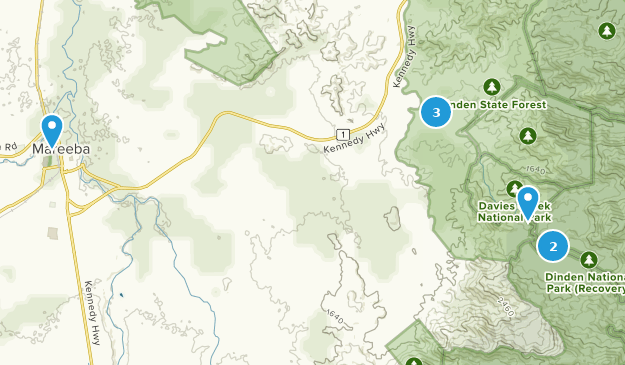 Mareeba, Queensland Map