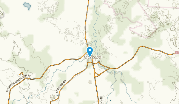 Mareeba, Queensland Map