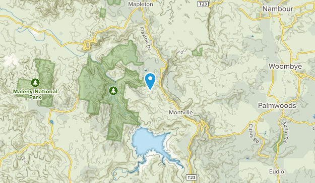 Montville, Queensland Map