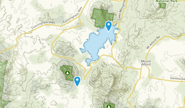 Moogerah, Queensland Map