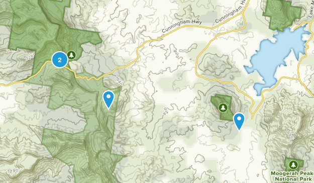 Moogerah, Queensland Map