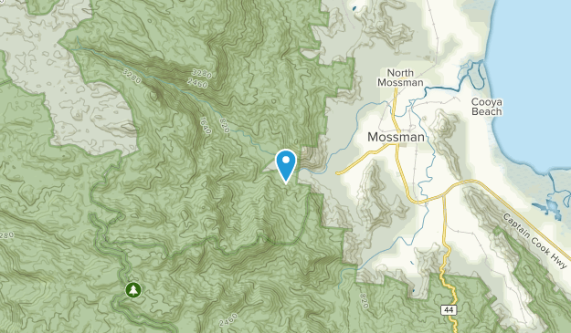 Mossman Gorge, Queensland Map