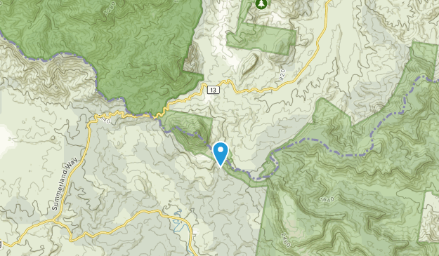 Mount Lindesay, Queensland Map