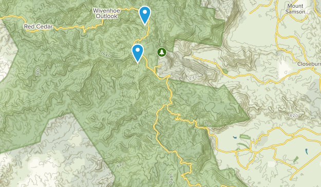 Mount Nebo, Queensland Map