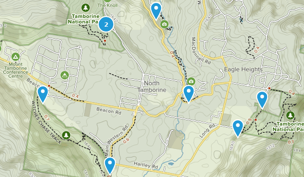 Mount Tamborine, Queensland Map
