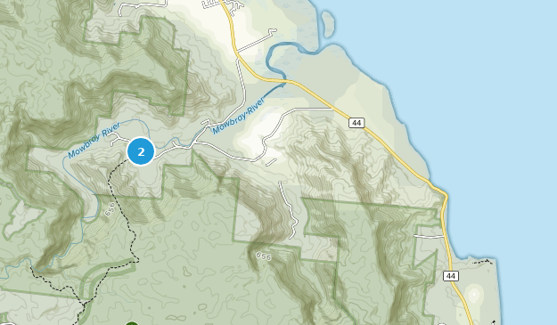 Mowbray, Queensland Map