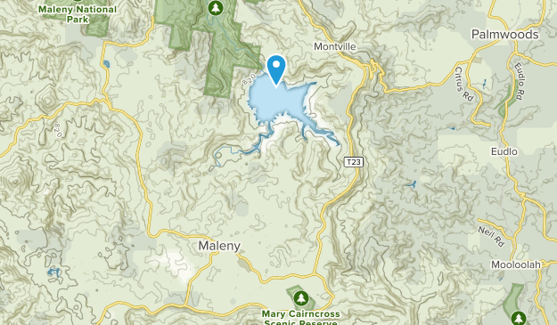 North Maleny, Queensland Map