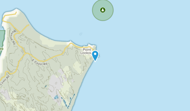 Point Lookout, Queensland Map
