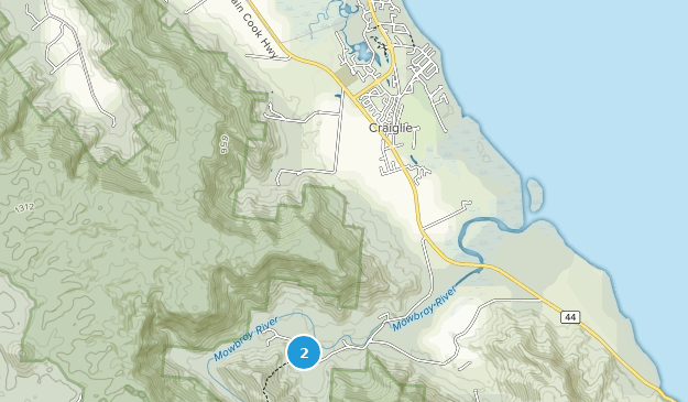 Port Douglas - Craiglie, Queensland Map