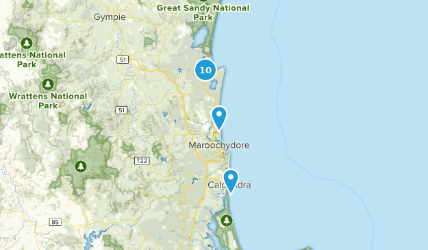 Sunshine Beach, Queensland Map