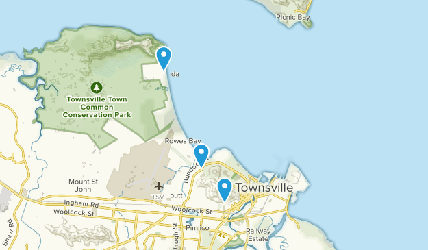 Townsville, Queensland Map