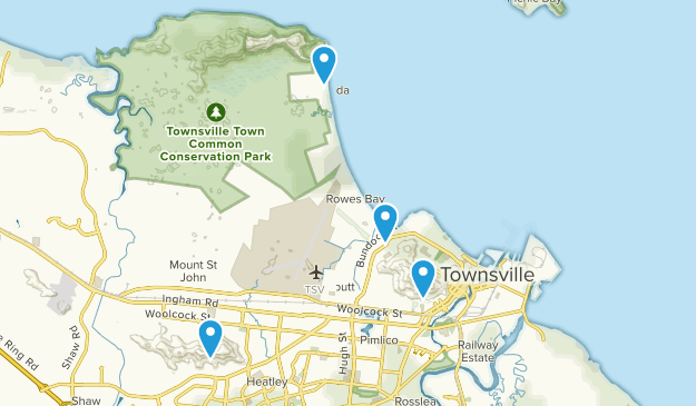 Townsville, Queensland Map