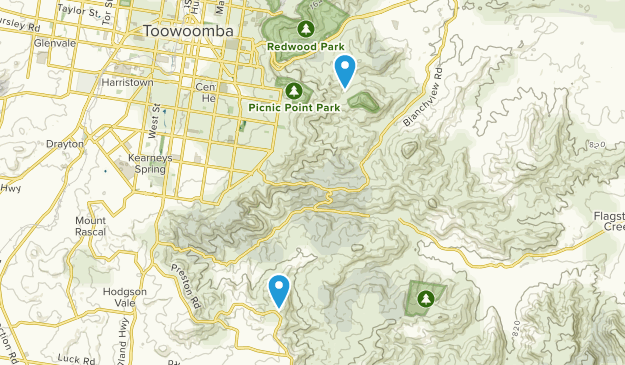 Withcott, Queensland Map