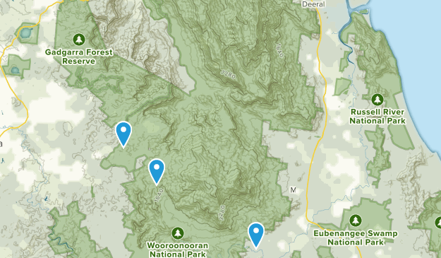 Wooroonooran, Queensland Map