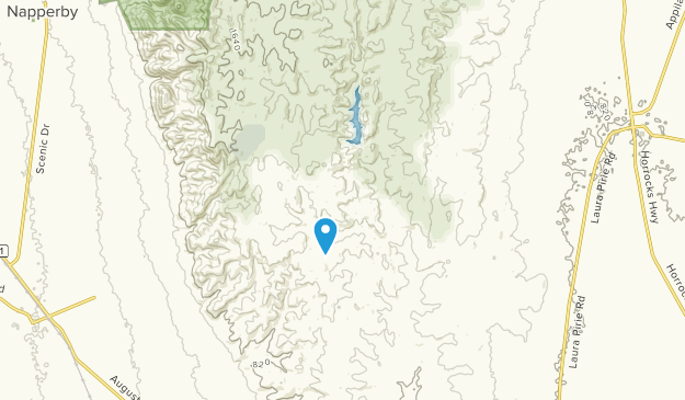 Beetaloo Valley, Australie-Méridionale Map