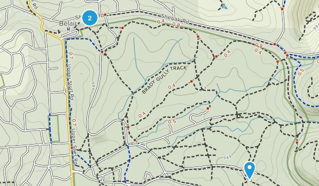 Belair, South Australia Map