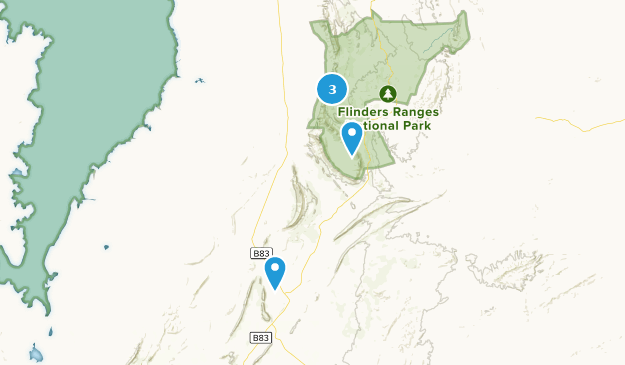 Hawker, South Australia Map