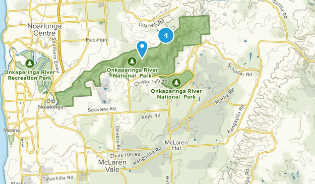 McLaren Flat, Australia Meridional Map