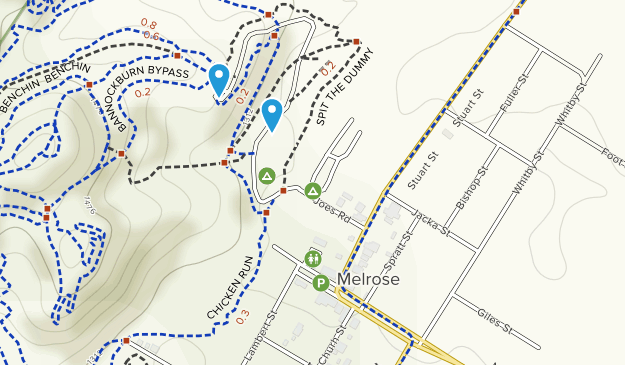Melrose, Australie-Méridionale Map