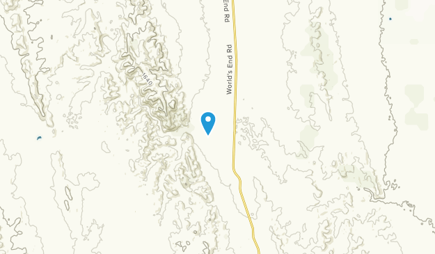 Worlds End, South Australia Map