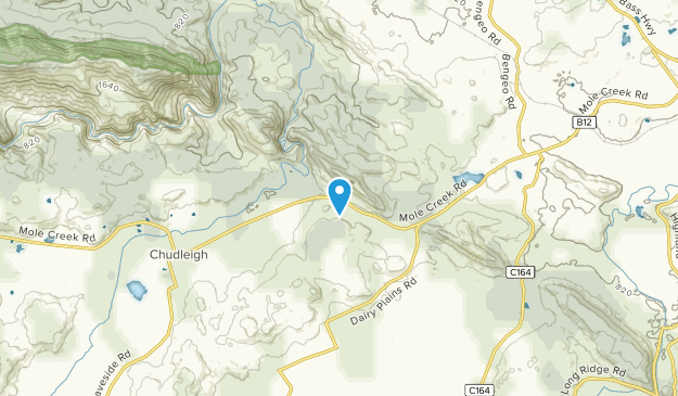 Chudleigh, Tasmania Map