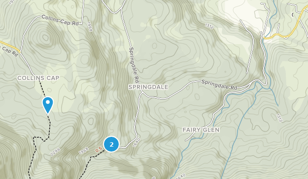 Collinsvale, Tasmania Map