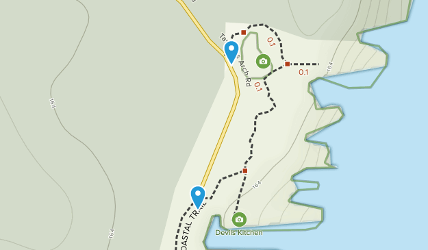 Eaglehawk Neck, Tasmania Map