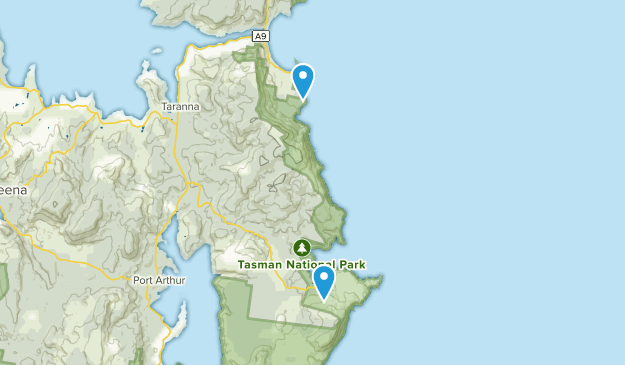 Eaglehawk Neck, Tasmania Map
