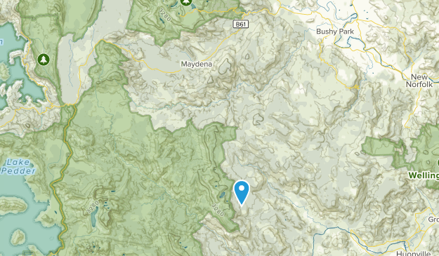 Maydena, Tasmania Map