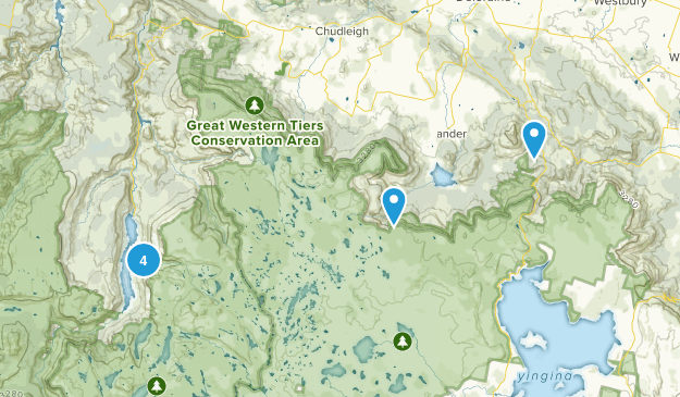 Meander, Tasmania Map