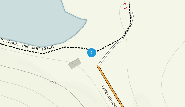 Mount Field National Park, Tasmania Map