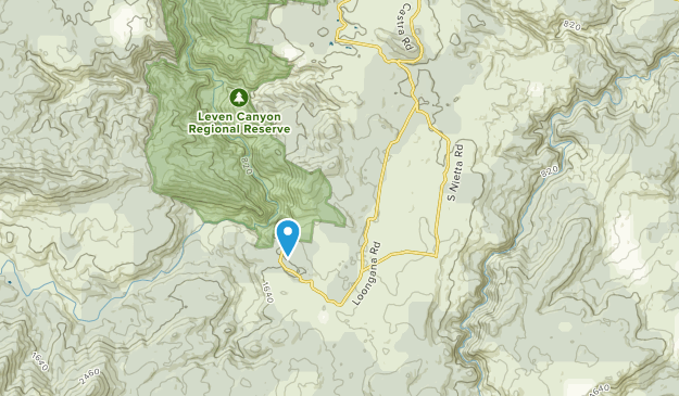 Nietta, Tasmanie Map
