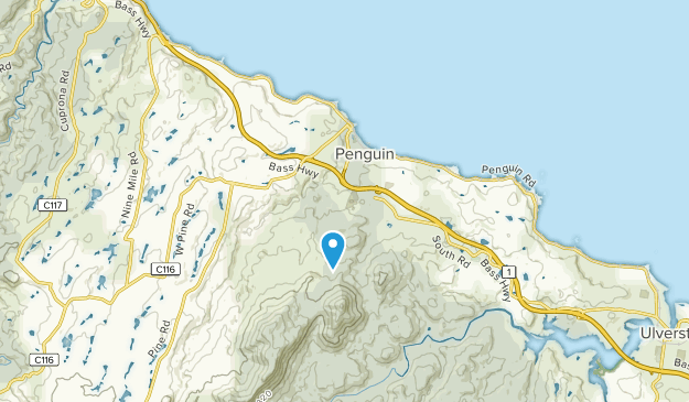 Penguin, Tasmania Map