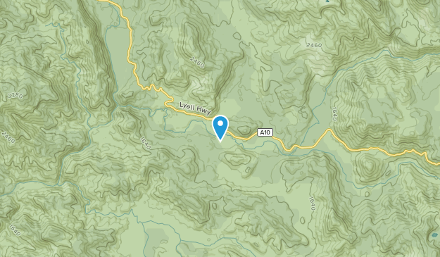 Queenstown, Tasmania Map