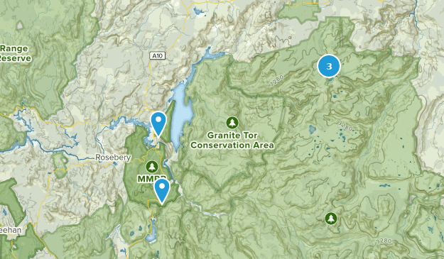 Rosebery, Tasmania Map