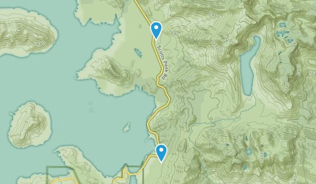 Southwest National Patk, Tasmania Map