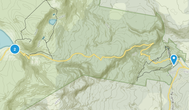 Tyenna, Tasmania Map