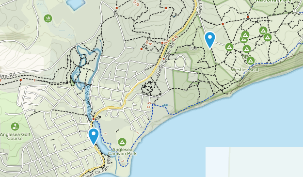 Anglesea, Victoria Map