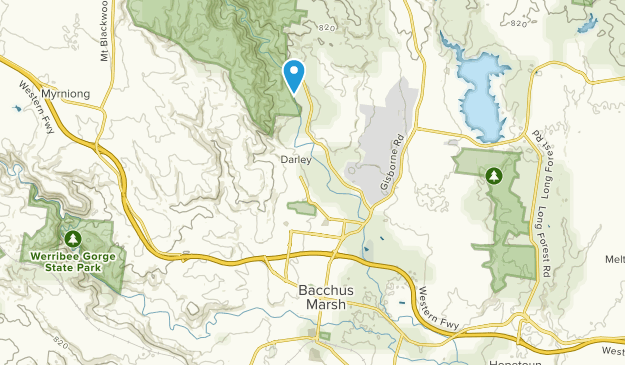 Bacchus Marsh, Victoria Map