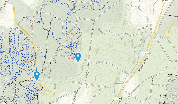 Barkers Creek, Victoria Map