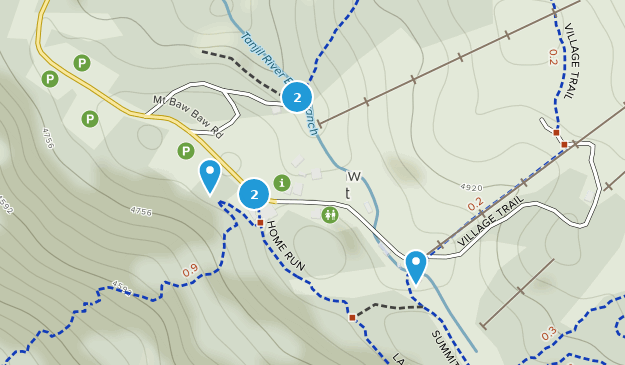 Baw Baw Village, Victoria Map