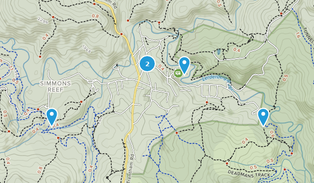 Blackwood, Victoria Map