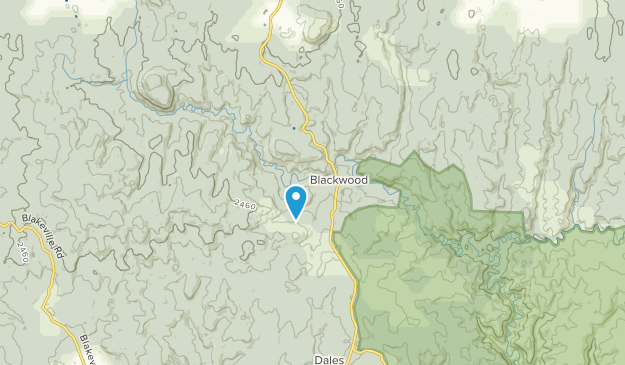 Blackwood, Victoria Map
